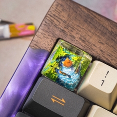 Pokemon - Chamchar Artisan Keycap Breakwooden 2
