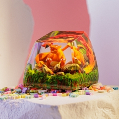 Pokemon - Charizard Artisan Keycap Breakwooden