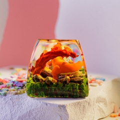 Pokemon - Charizard Artisan Keycap Breakwooden