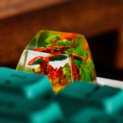 Pokemon - Charizard Artisan Keycap Breakwooden 10