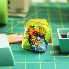 Pokemon - Charizard Artisan Keycap Breakwooden 13