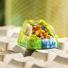 Pokemon - Charizard Artisan Keycap Breakwooden 14