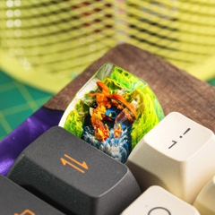 Pokemon - Charizard Artisan Keycap Breakwooden 14