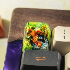 Pokemon - Charizard Artisan Keycap Breakwooden 14