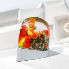 Pokemon - Charizard Artisan Keycap Breakwooden 16