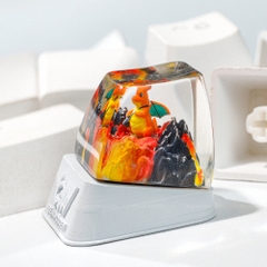 Pokemon - Charizard Artisan Keycap Breakwooden 16
