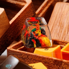 Pokemon - Charizard Artisan Keycap Breakwooden 17