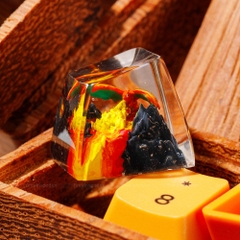 Pokemon - Charizard Artisan Keycap Breakwooden 17