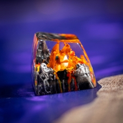 Pokemon - Charizard Artisan Keycap Breakwooden 18