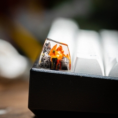 Pokemon - Charizard Artisan Keycap Breakwooden 19