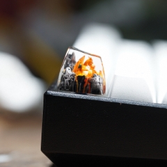 Pokemon - Charizard Artisan Keycap Breakwooden 19