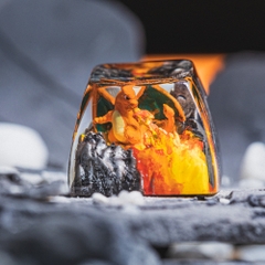 Pokemon - Charizard Artisan Keycap Breakwooden 21