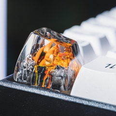 Pokemon - Charizard Artisan Keycap Breakwooden 21