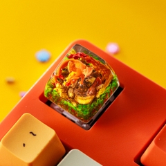 Pokemon - Charizard Artisan Keycap Breakwooden 3