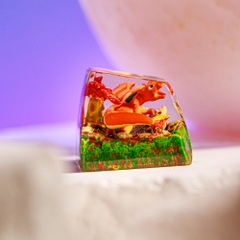Pokemon - Charizard Artisan Keycap Breakwooden 4