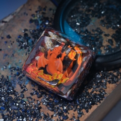 Pokemon - Charizard Artisan Keycap Breakwooden 6