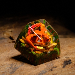 Pokemon - Charizard Artisan Keycap Breakwooden 7