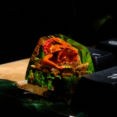 Pokemon - Charizard Artisan Keycap Breakwooden 7