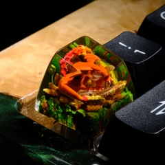 Pokemon - Charizard Artisan Keycap Breakwooden 7