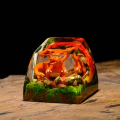 Pokemon - Charizard Artisan Keycap Breakwooden 7