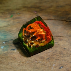 Pokemon - Charizard Artisan Keycap Breakwooden 7