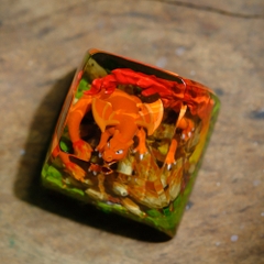 Pokemon - Charizard Artisan Keycap Breakwooden 7