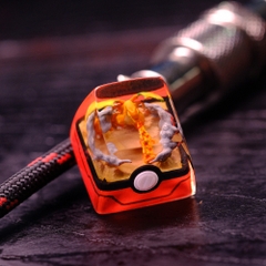 Pokemon - Charizard Artisan Keycap Breakwooden 8