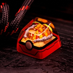 Pokemon - Charizard Artisan Keycap Breakwooden 8