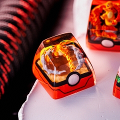 Pokemon - Charizard Artisan Keycap Breakwooden 8
