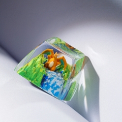 Pokemon - Charizard Artisan Keycap Breakwooden 9
