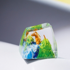 Pokemon - Charizard Artisan Keycap Breakwooden 9