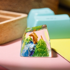 Pokemon - Charizard Artisan Keycap Breakwooden 9