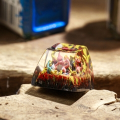 Pokemon - Charmeleon Artisan Keycap Breakwooden 3