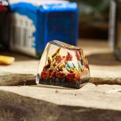 Pokemon - Charmeleon Artisan Keycap Breakwooden 3