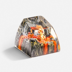 Pokemon - Chimchar Artisan Keycap Breakwooden 2