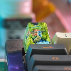 Pokemon - Cyndaquil Artisan Keycap Breakwooden 2