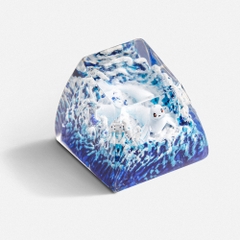 Pokemon - Dewgong Artisan Keycap Breakwooden 2