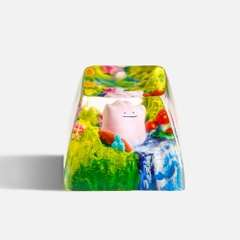 Pokemon - Ditto Artisan Keycap Breakwooden 2