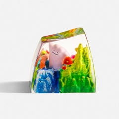 Pokemon - Ditto Artisan Keycap Breakwooden 2