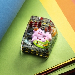 Pokemon - Ditto Artisan Keycap Breakwooden 3