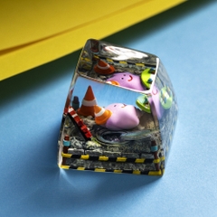 Pokemon - Ditto Artisan Keycap Breakwooden 3