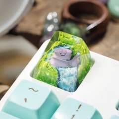 Pokemon - Ditto Artisan Keycap Breakwooden 4