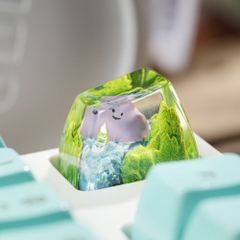 Pokemon - Ditto Artisan Keycap Breakwooden 4