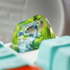 Pokemon - Dragonair Artisan Keycap Breakwooden