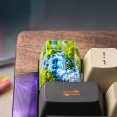 Pokemon - Dragonair Artisan Keycap Breakwooden 4