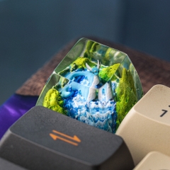 Pokemon - Dragonair Artisan Keycap Breakwooden 4