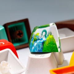 Pokemon - Drampa Artisan Keycap Breakwooden