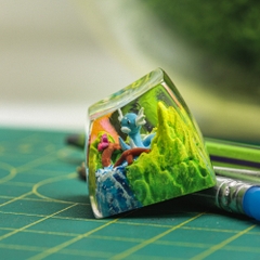 Pokemon - Dratini Artisan Keycap Breakwooden