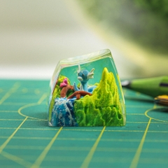 Pokemon - Dratini Artisan Keycap Breakwooden