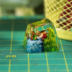 Pokemon - Eevee Artisan Keycap Breakwooden 10